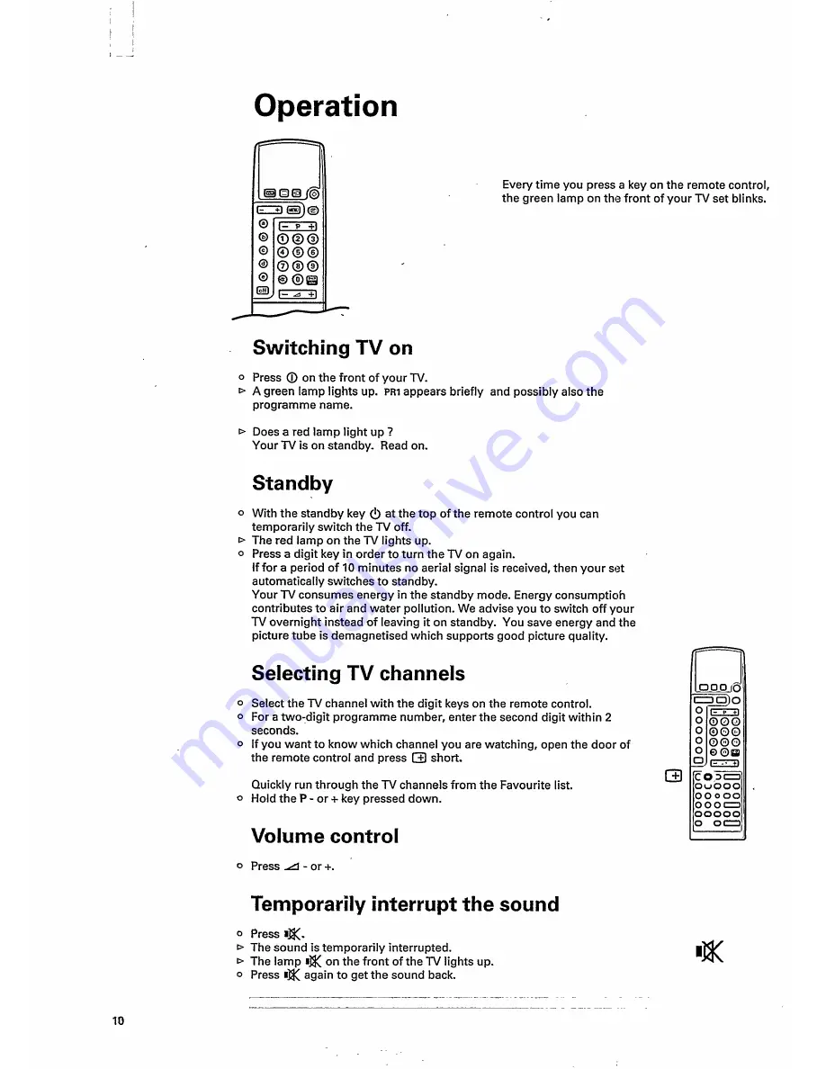 Philips 28PT800B Скачать руководство пользователя страница 12