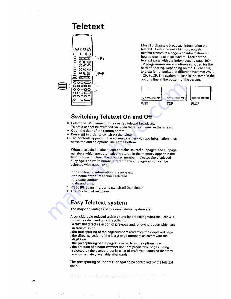 Philips 28PT845A User Manual Download Page 24