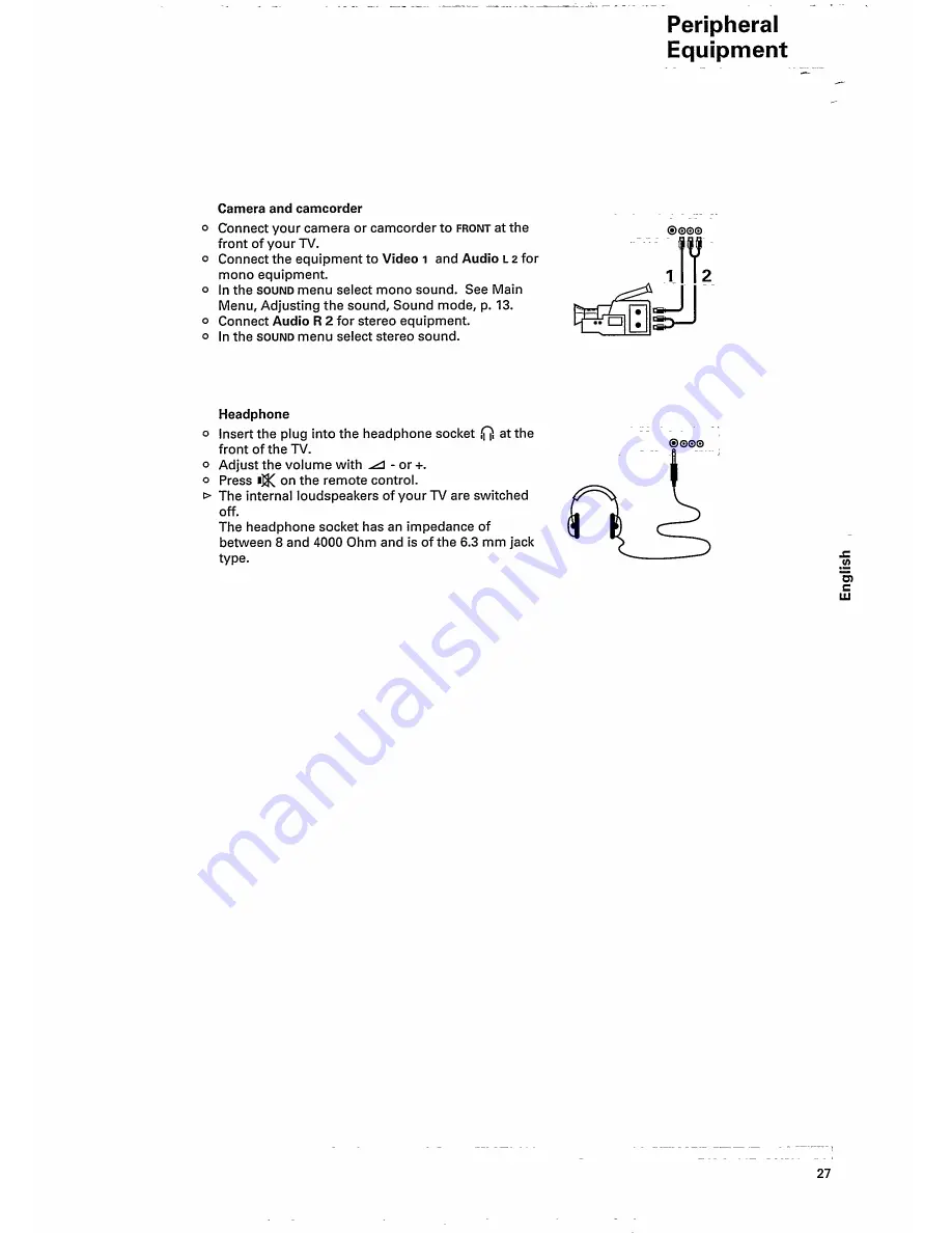 Philips 28PT845A Скачать руководство пользователя страница 29