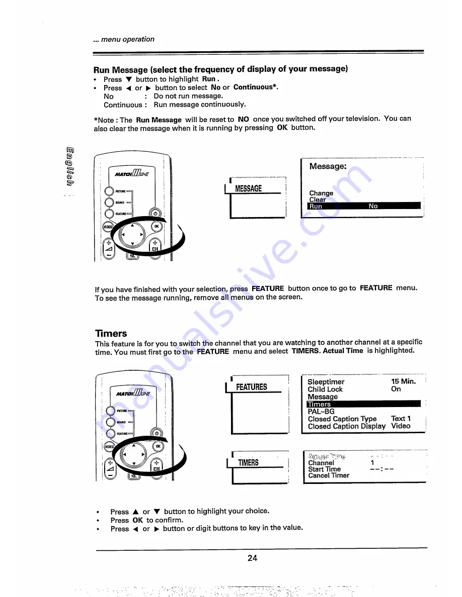 Philips 28PW778A Скачать руководство пользователя страница 24