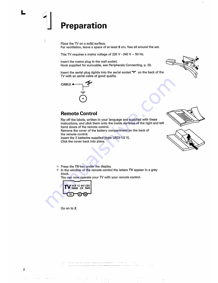 Philips 28SL5770 Скачать руководство пользователя страница 4