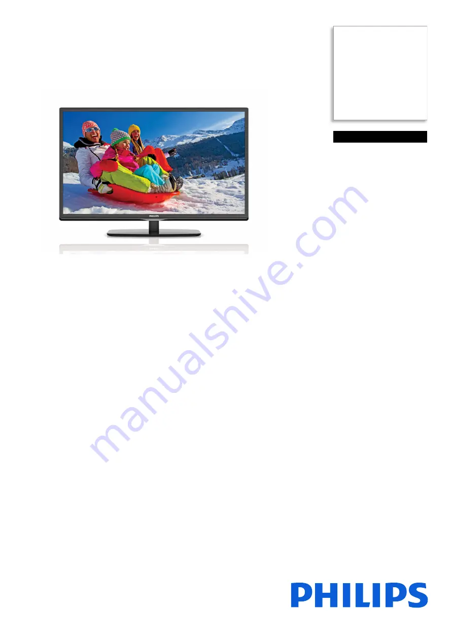 Philips 29PFL4738 Specifications Download Page 1