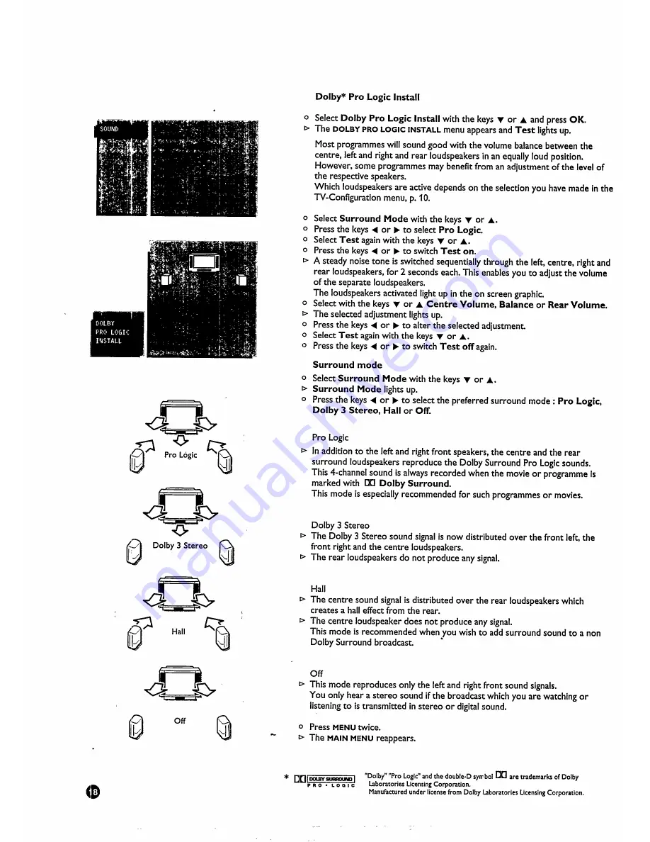 Philips 29PT828C - annexe 1 User Manual Download Page 20