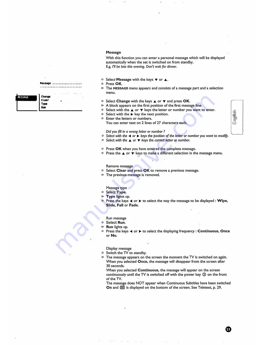 Philips 29PT828C - annexe 1 User Manual Download Page 23