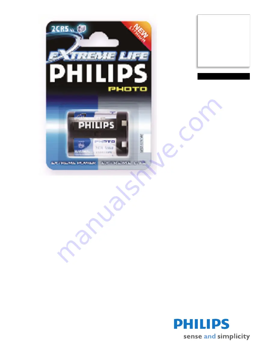 Philips 2CR5 Brochure Download Page 1