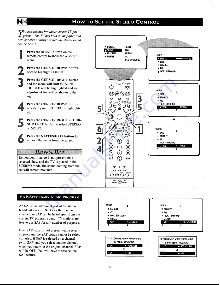 Philips 30 IN WIDESCREEN HDTV MONITOR 30PW862H Directions For Use Manual Download Page 31