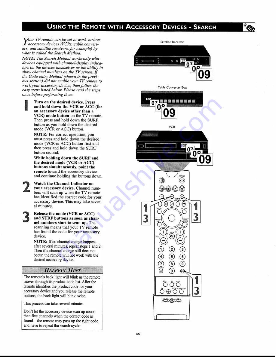 Philips 30 IN WIDESCREEN HDTV MONITOR 30PW862H Directions For Use Manual Download Page 81