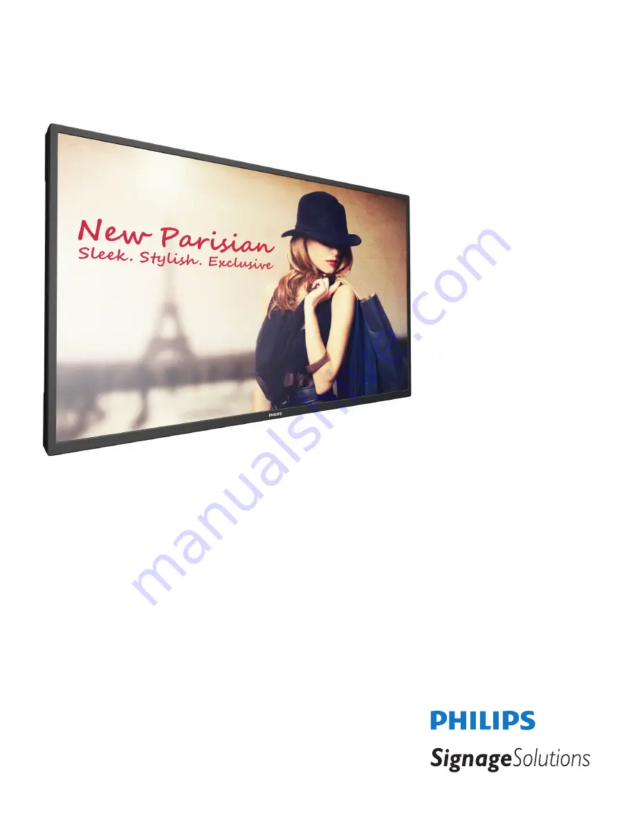 Philips 32BDL4050TT User Manual Download Page 1