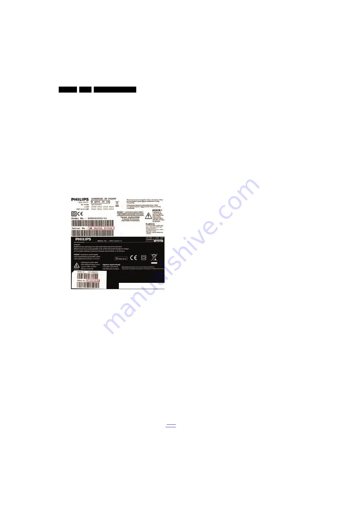 Philips 32HFL5009D/12 Service Manual Download Page 8