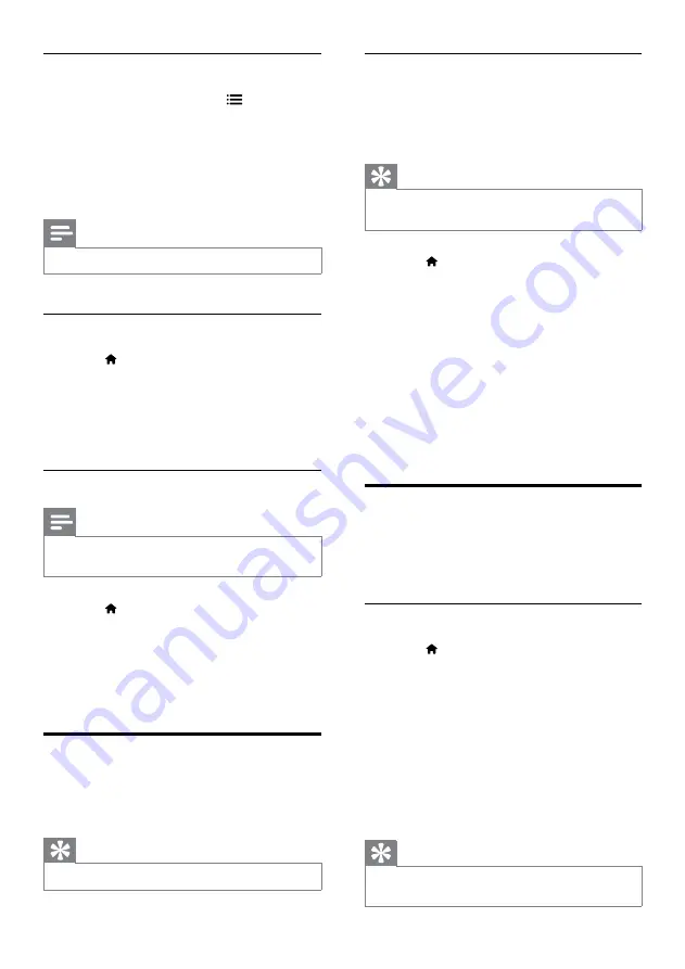 Philips 32PFL3406D/78 User Manual Download Page 21