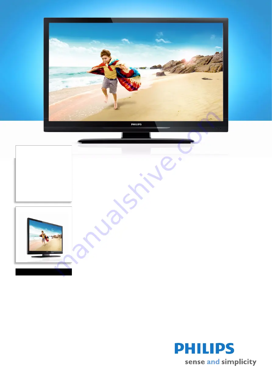 Philips 32PFL3507 Specifications Download Page 1