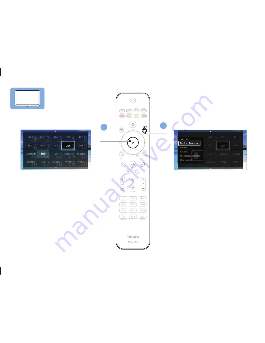 Philips 32PFL5404H Quick Start Manual Download Page 9