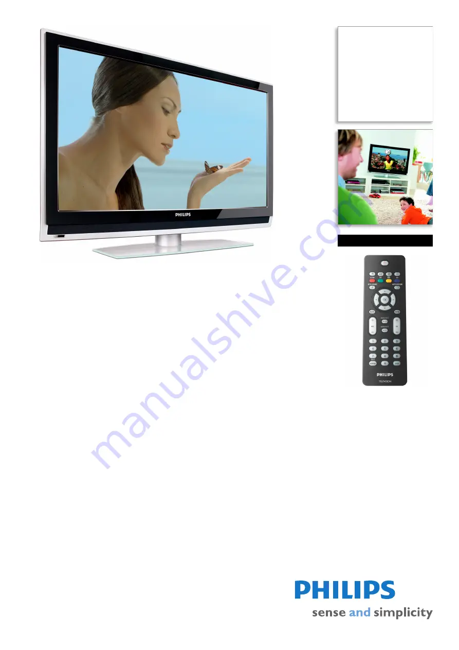 Philips 32PFL7342 Specifications Download Page 1