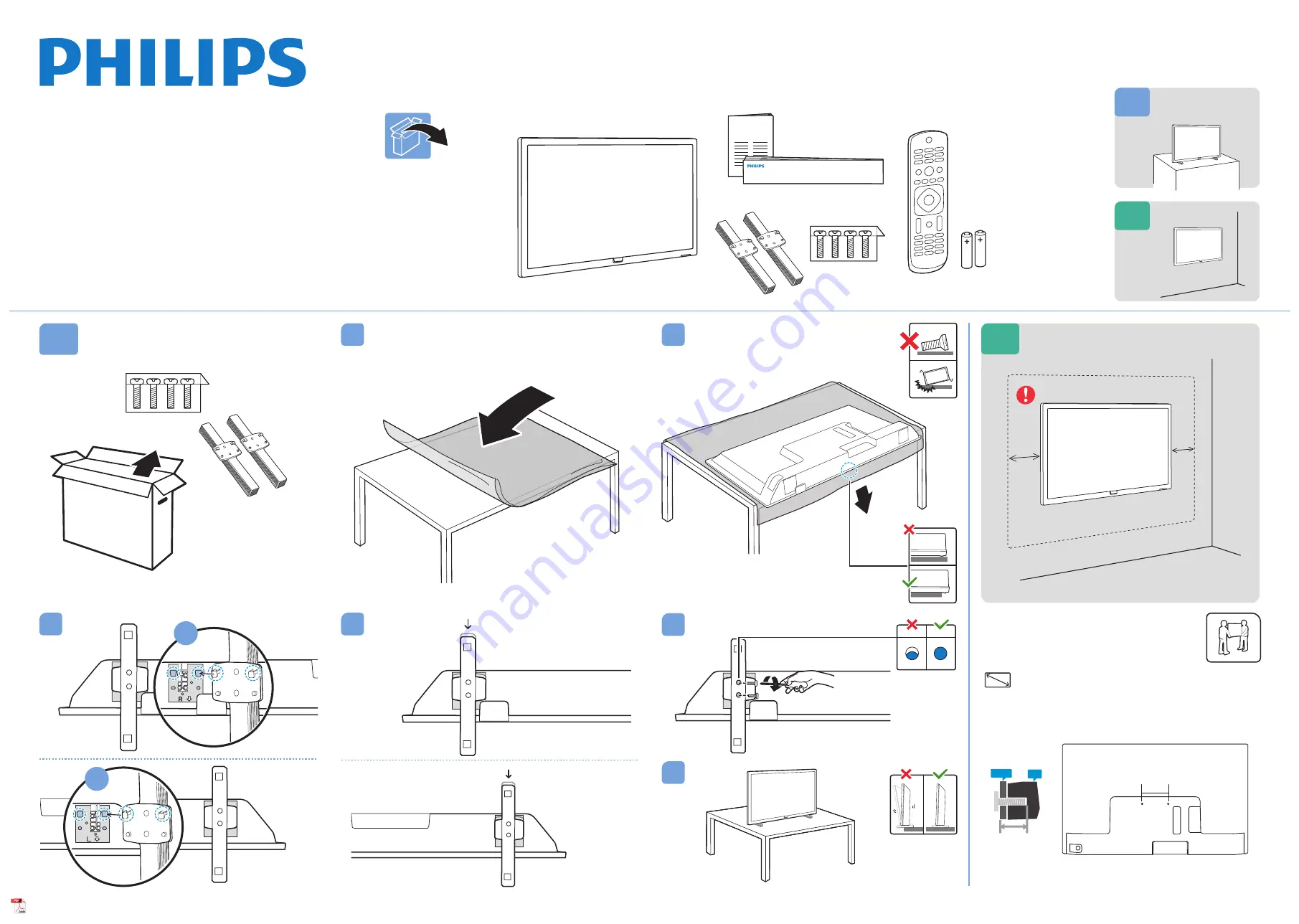 Philips 32PHS5505 Скачать руководство пользователя страница 1