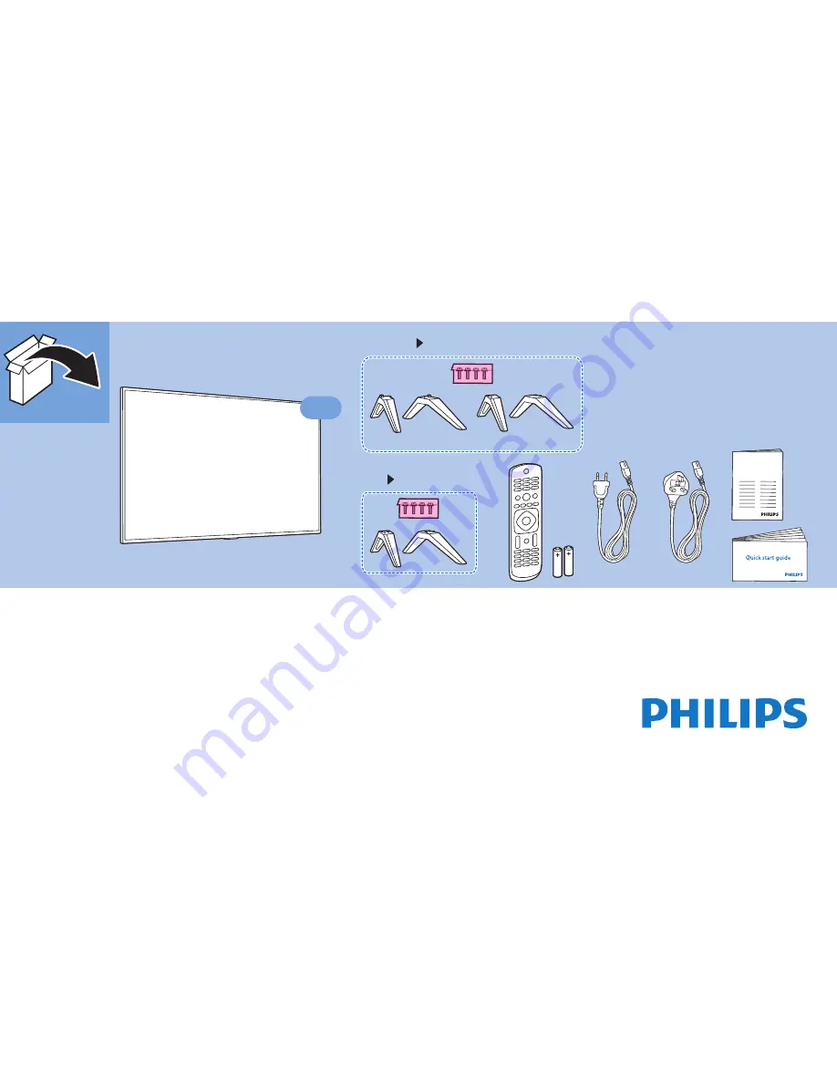 Philips 32PHT4112/12 Safety Instructions Download Page 1