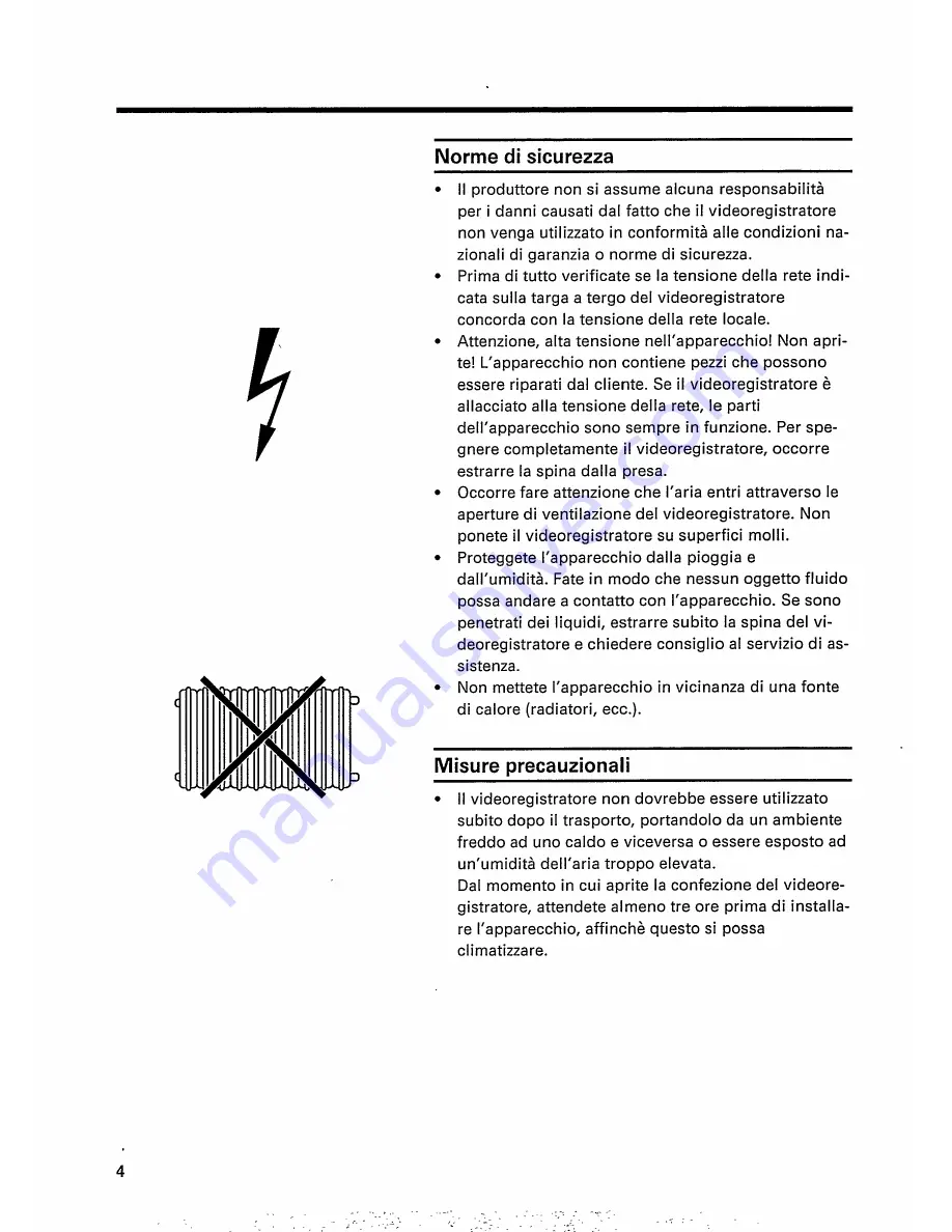 Philips 33DV2 (Italian) Istruzioni Per L'Uso Download Page 6