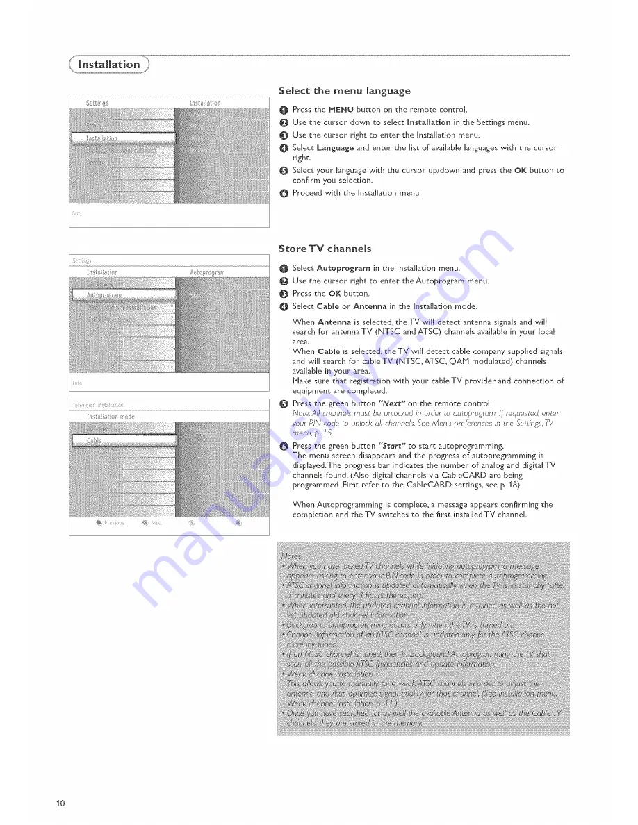 Philips 37PF7320A/37 Owner'S Manual Download Page 12