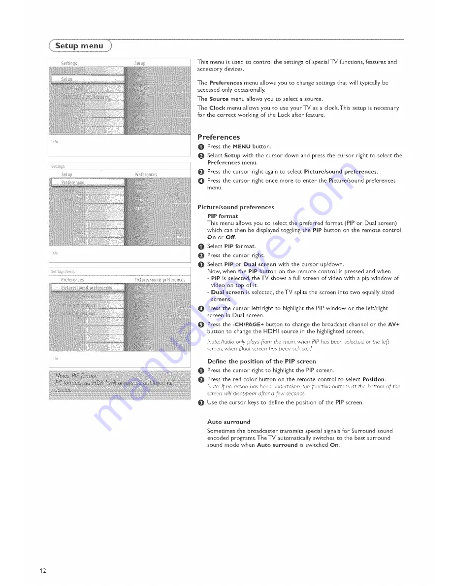 Philips 37PF7320A/37 Owner'S Manual Download Page 14