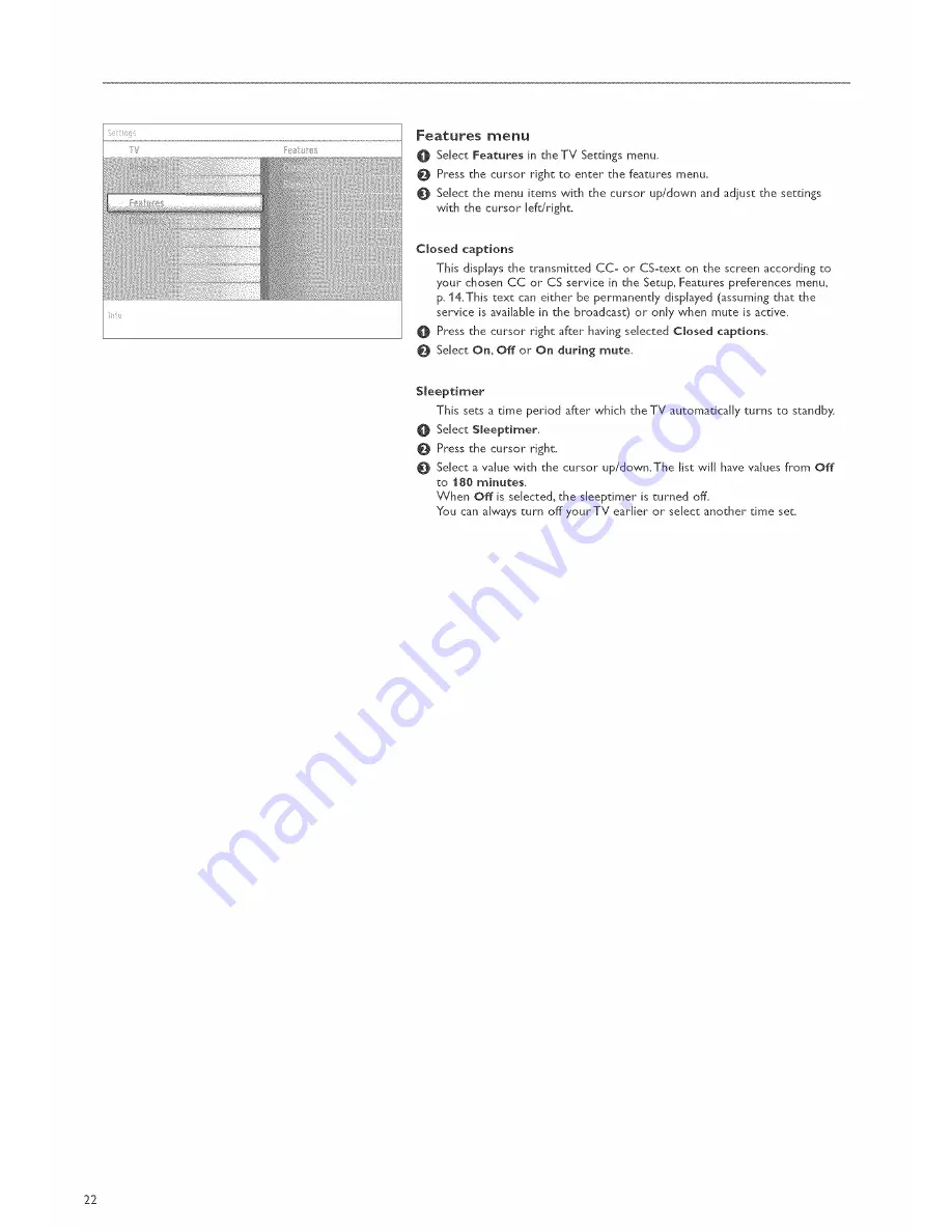 Philips 37PF7320A/37 Owner'S Manual Download Page 24