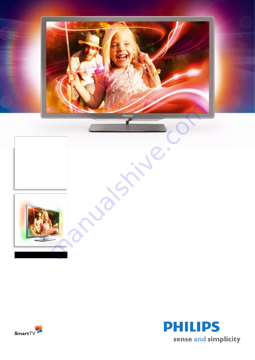 Philips 37PFL7606H Specifications Download Page 1