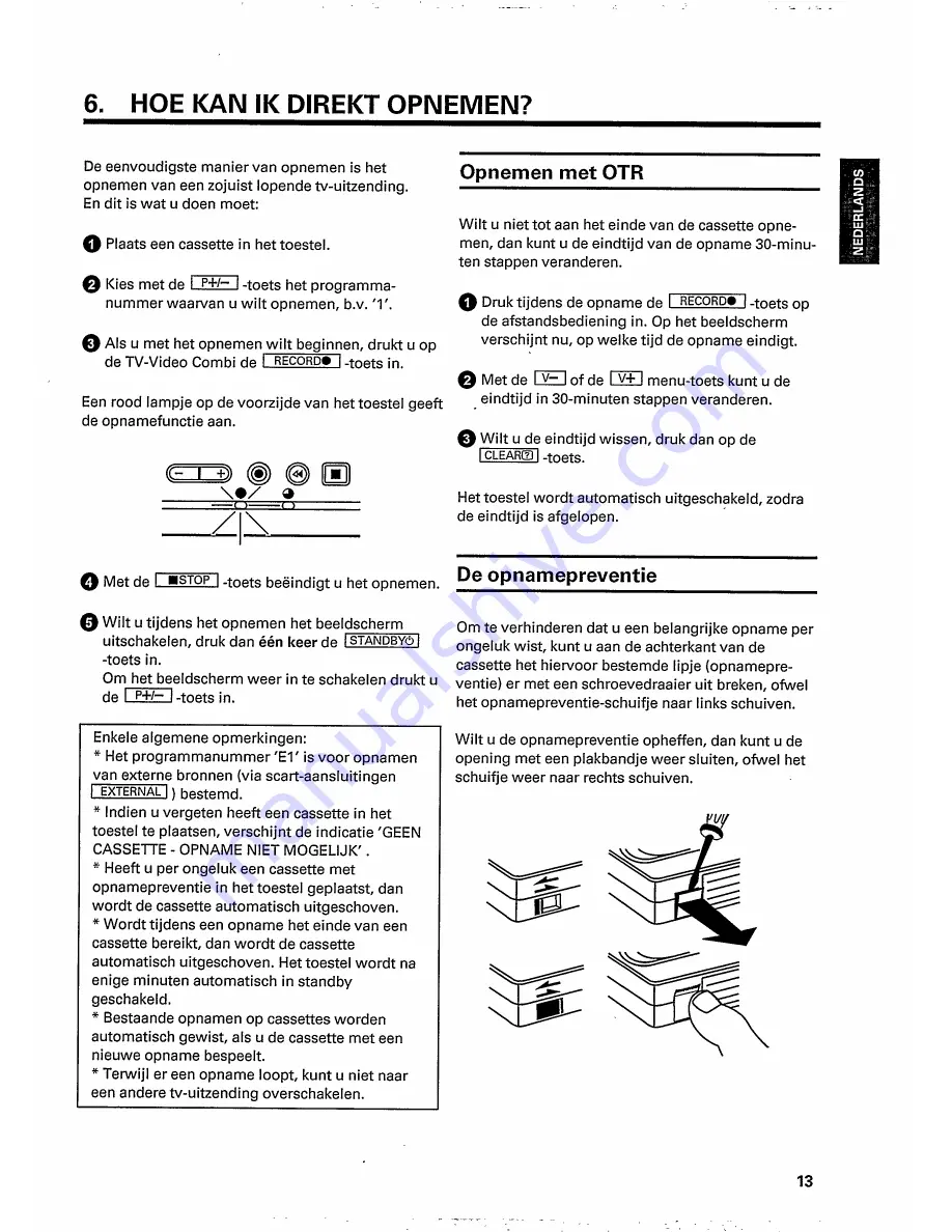 Philips 37TR126 (Dutch) Manual Download Page 15