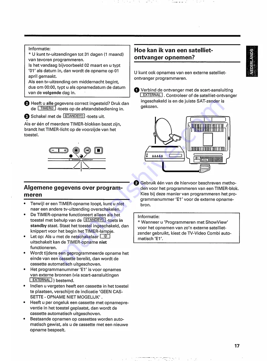 Philips 37TR126 (Dutch) Manual Download Page 19