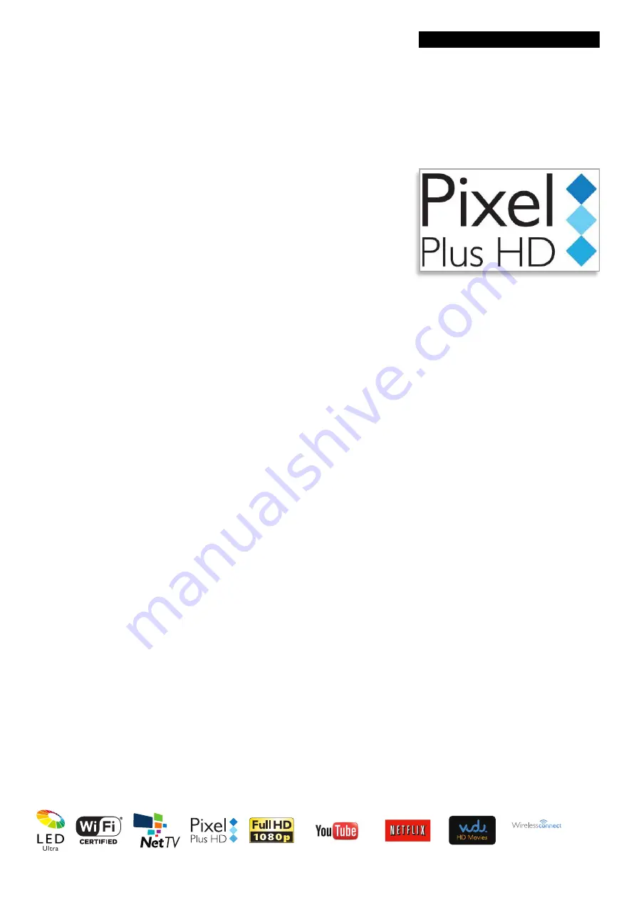 Philips 39PFL4408 Specifications Download Page 2