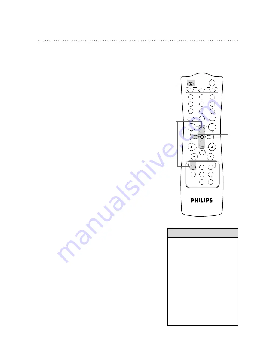 Philips 4-HEAD HI-FI VCR VR620CAT Owner'S Manual Download Page 26