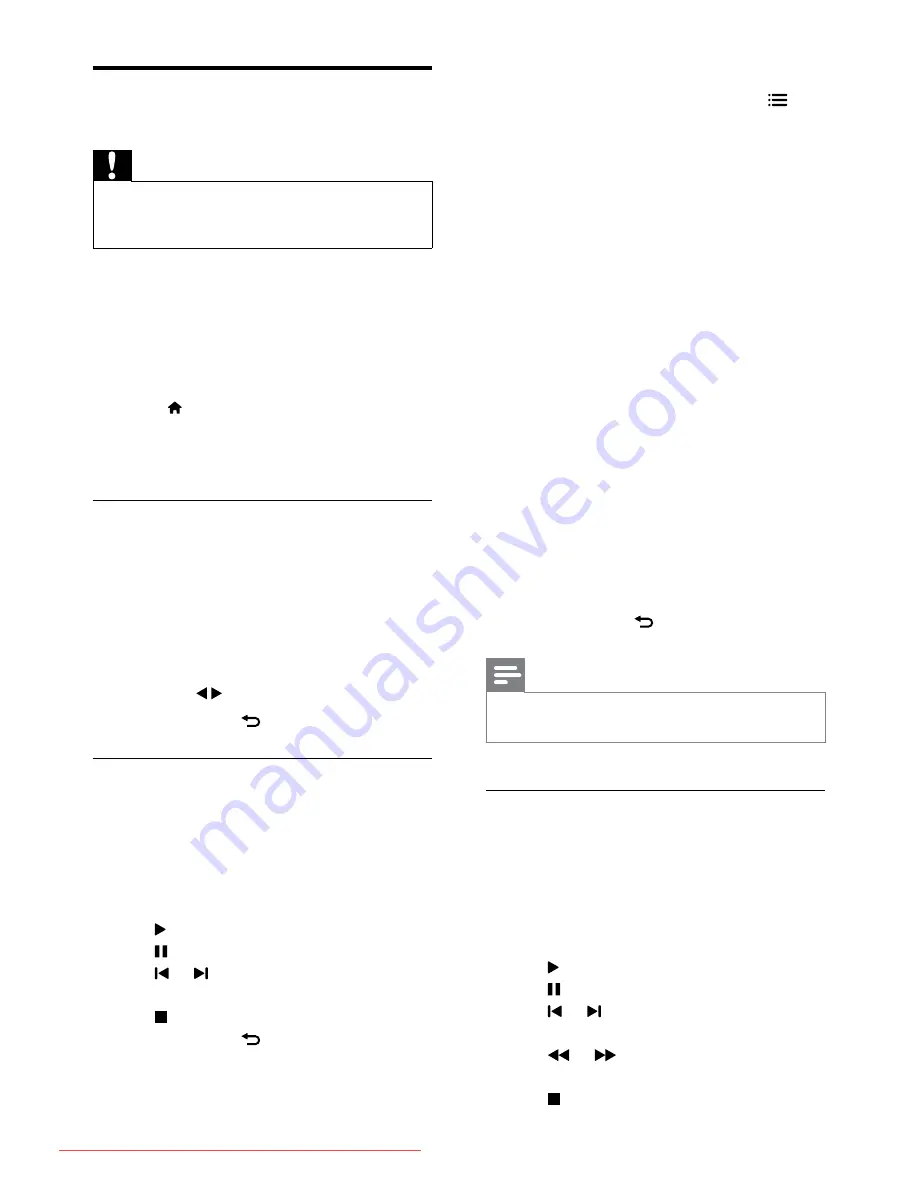 Philips 40PFL3606D User Manual Download Page 24