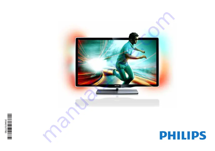 Philips 40PFL8606T Quick Start Manual Download Page 1