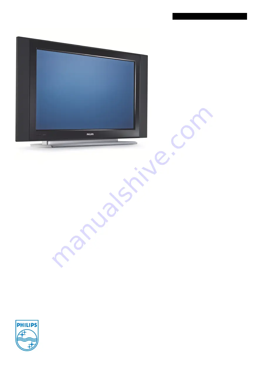 Philips 42PF5421 Specifications Download Page 3