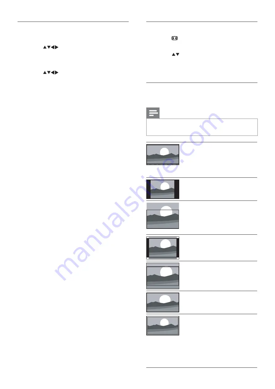 Philips 42PFL3605/77 User Manual Download Page 12