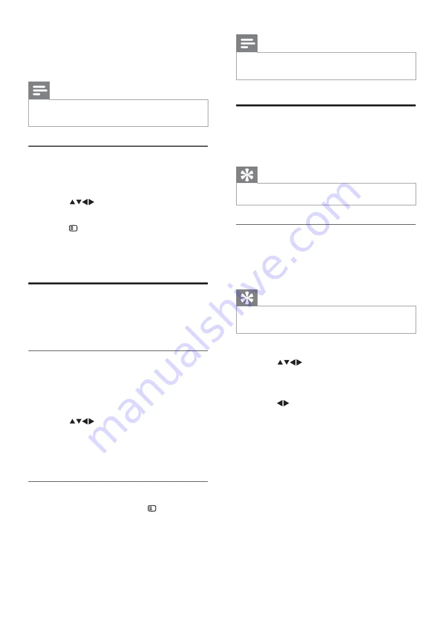 Philips 42PFL3605/77 User Manual Download Page 14