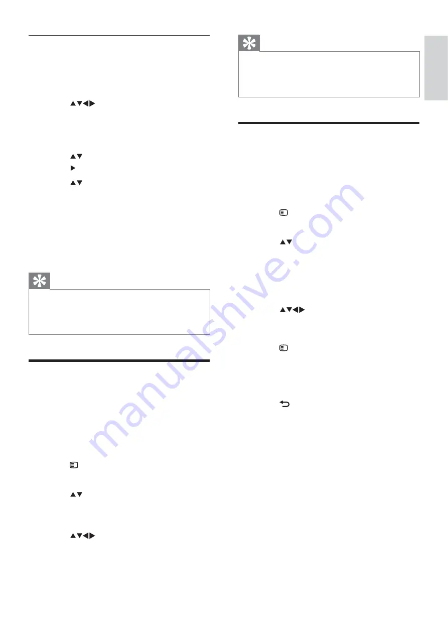 Philips 42PFL3605/77 User Manual Download Page 21