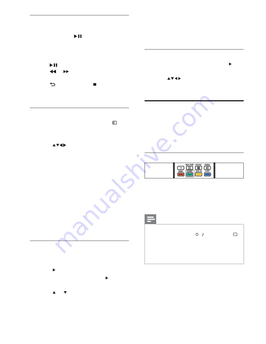 Philips 42PFL7409/98 User Manual Download Page 18