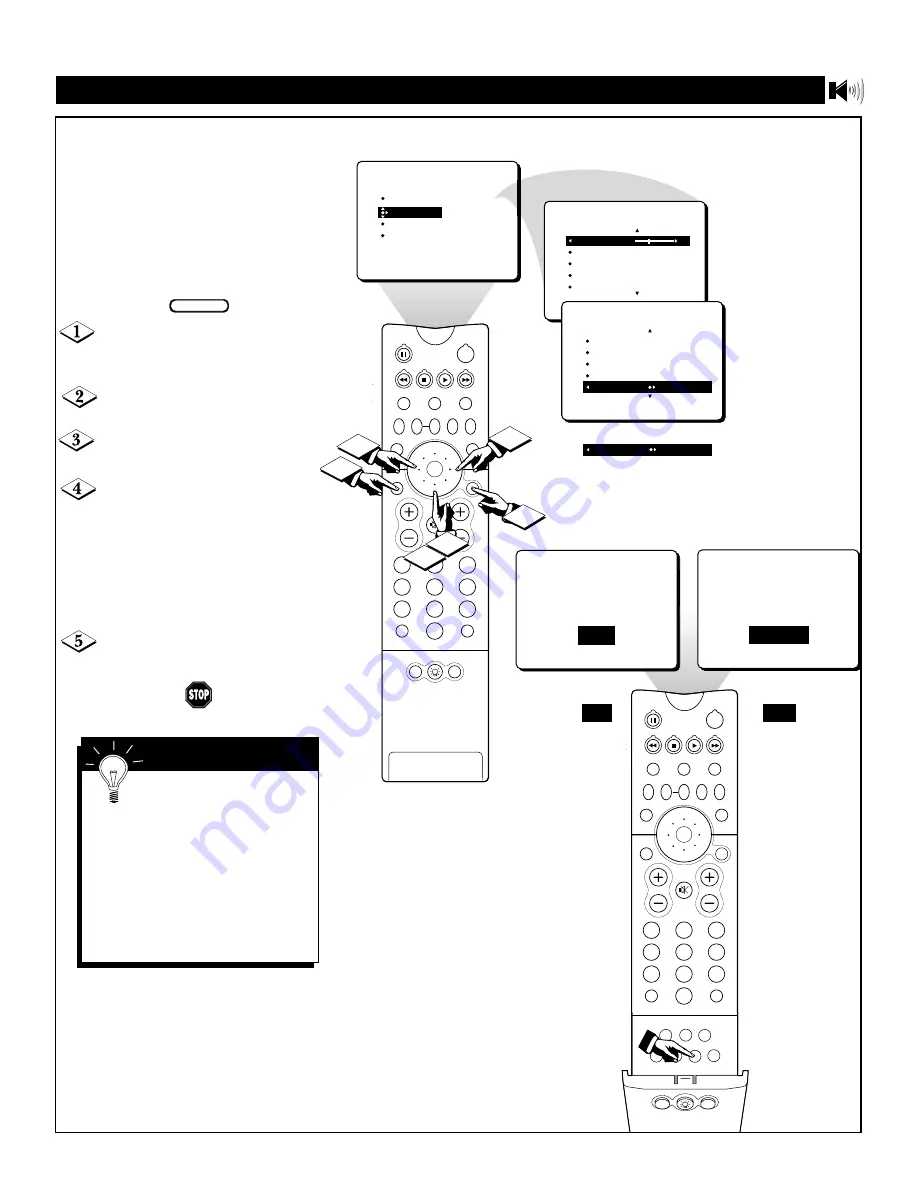 Philips 43P 8341 Directions For Use Manual Download Page 33