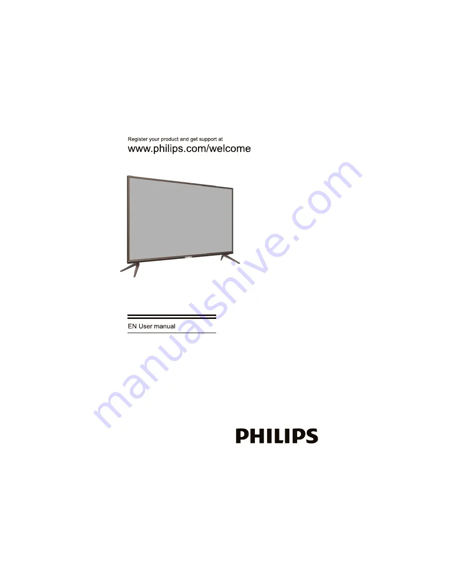 Philips 43PFL6572/V7 Скачать руководство пользователя страница 1