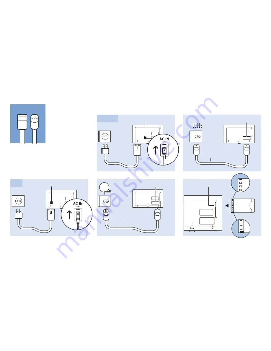 Philips 49PUH6101 Safety Instructions Download Page 5