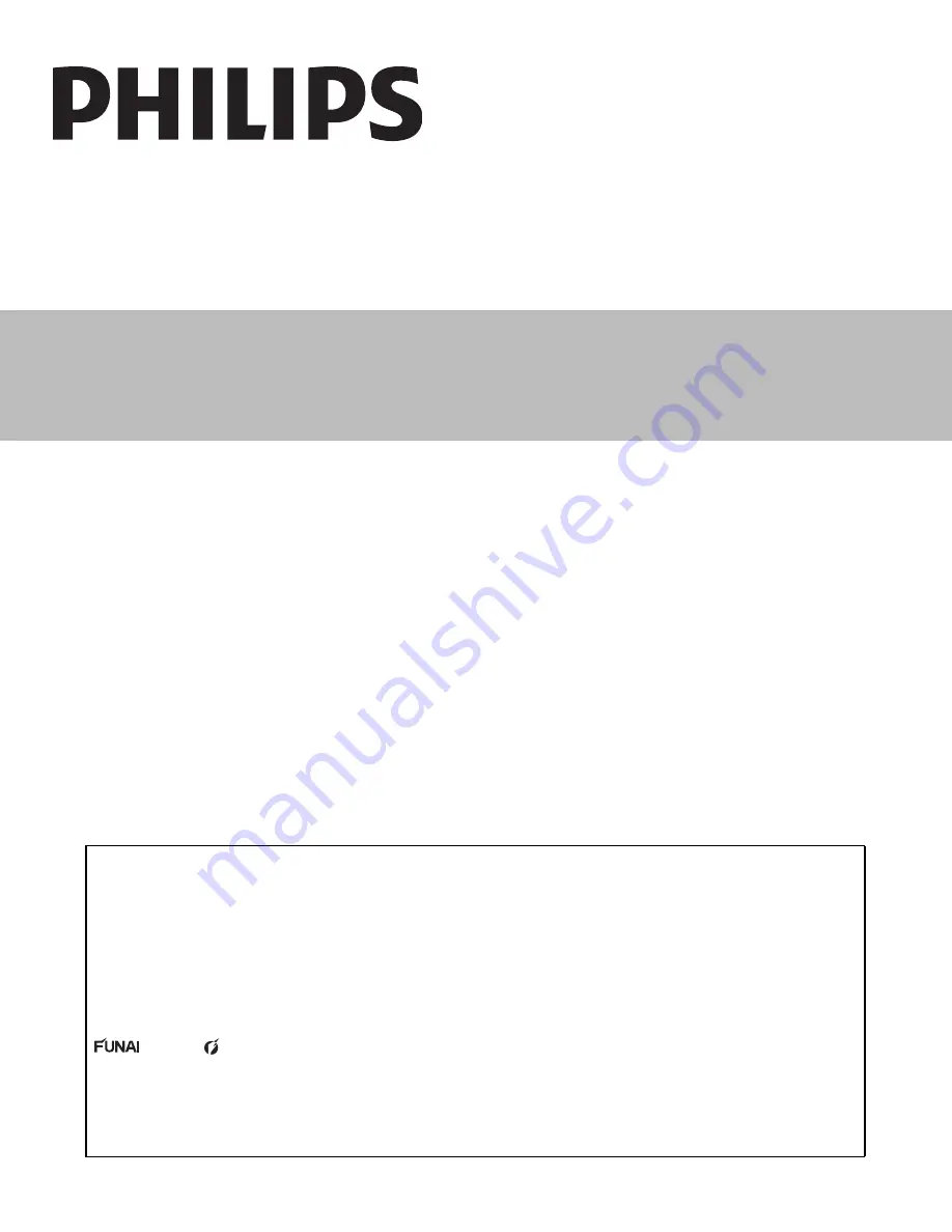 Philips 50PFL3707 Service Manual Download Page 1