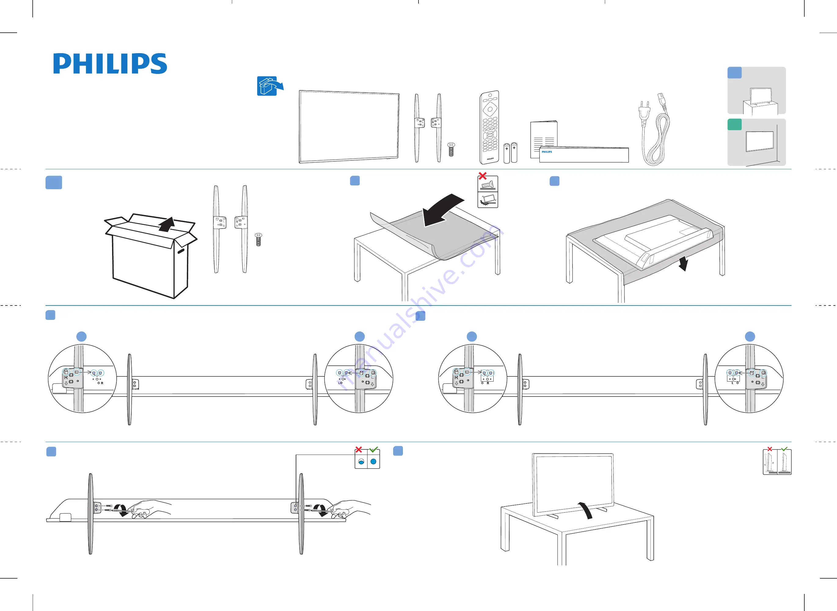 Philips 50PUS7605/60 Скачать руководство пользователя страница 1