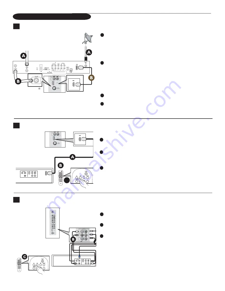 Philips 51-PROJECTION HDTV PIXEL PLUS 51PP9200D User Manual Download Page 64