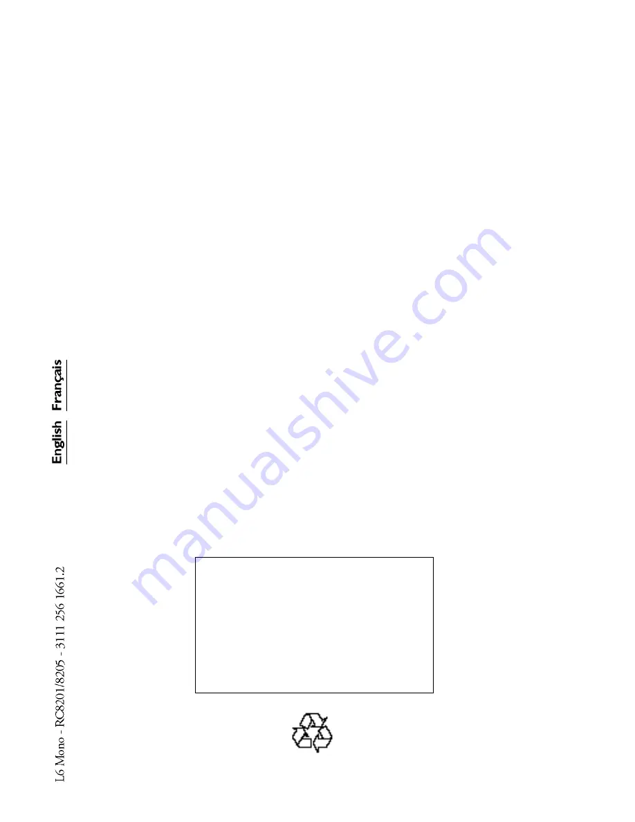 Philips 51TA14748 Installation Manual Download Page 8