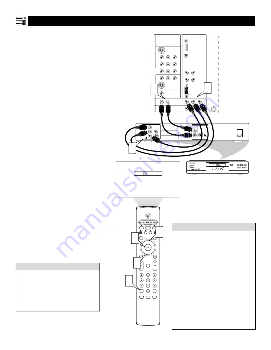 Philips 55-PROJECTION TV PIXEL PLUS 55PL9774-37B Directions For Use Manual Download Page 14