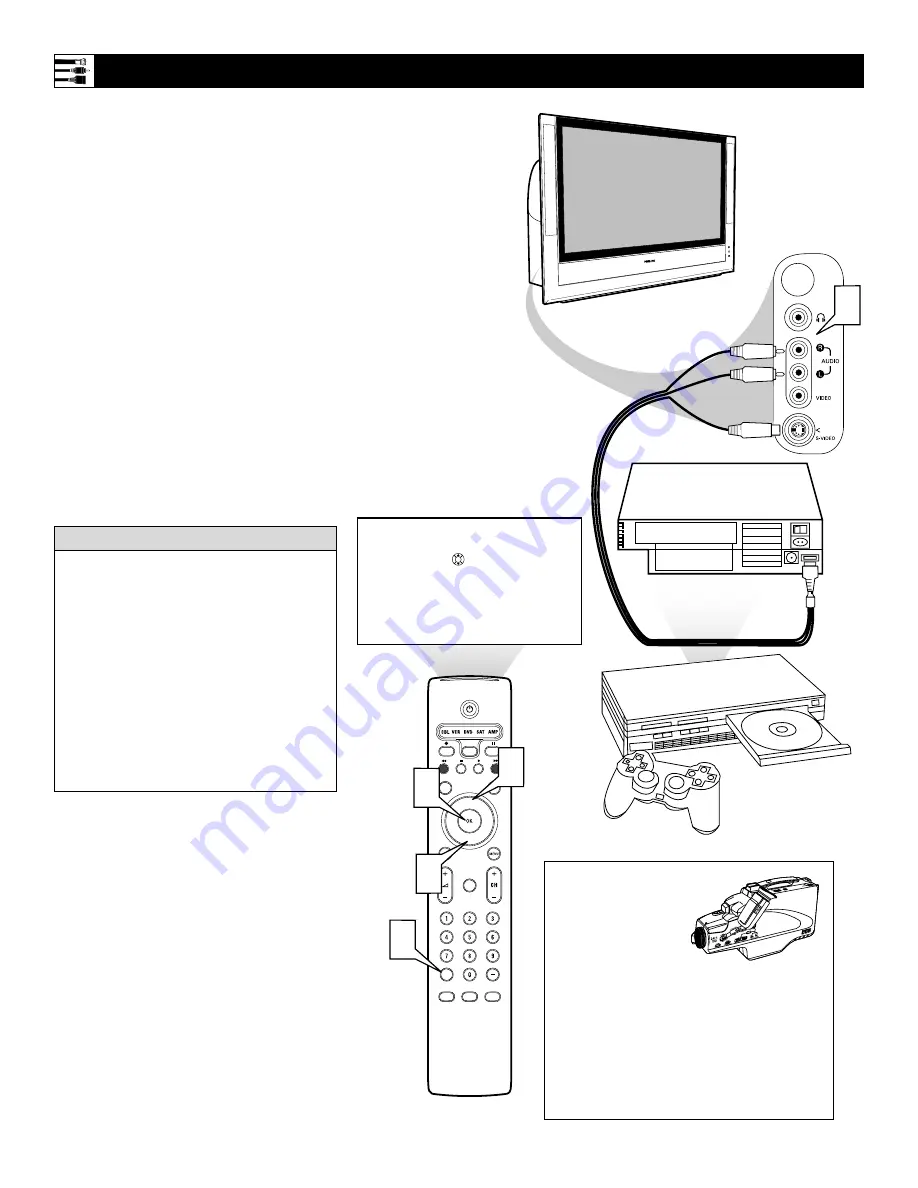 Philips 55-PROJECTION TV PIXEL PLUS 55PL9774-37B Directions For Use Manual Download Page 18