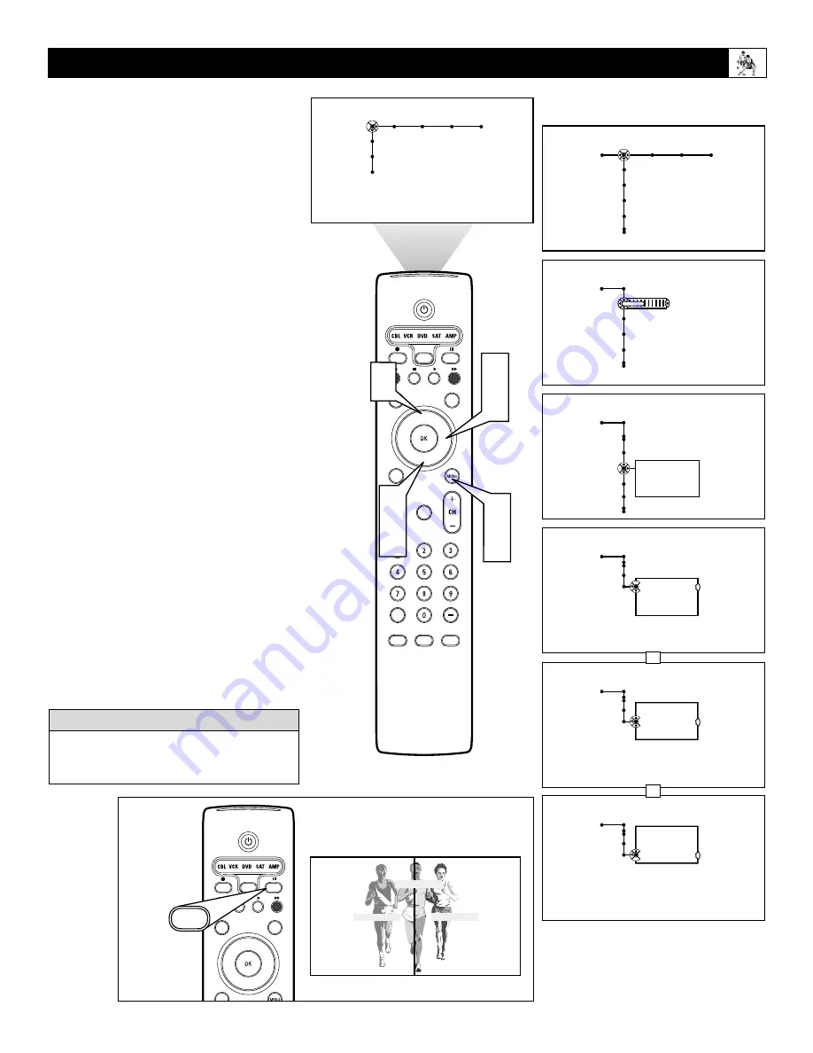 Philips 55-PROJECTION TV PIXEL PLUS 55PL9774-37B Directions For Use Manual Download Page 31