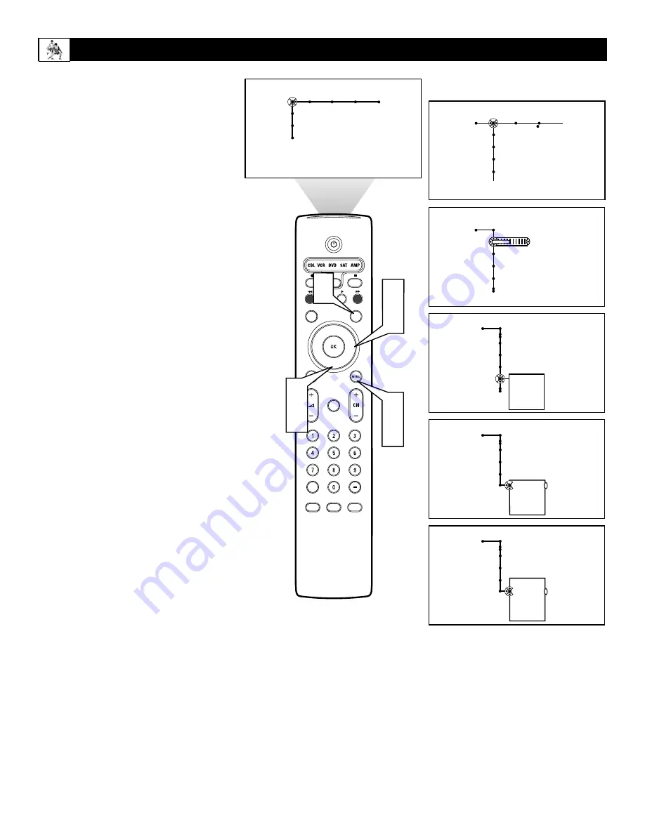 Philips 55-PROJECTION TV PIXEL PLUS 55PL9774-37B Directions For Use Manual Download Page 36