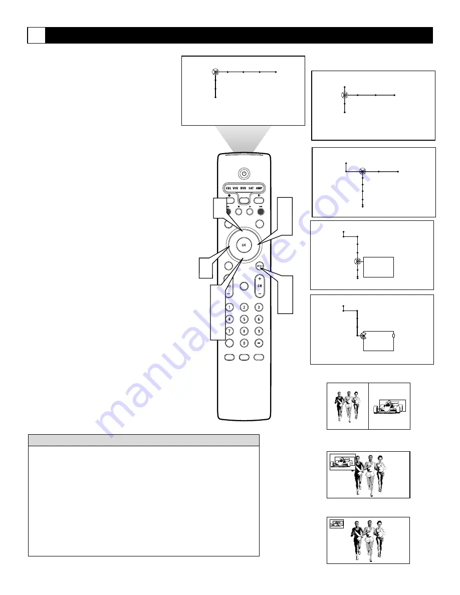 Philips 55-PROJECTION TV PIXEL PLUS 55PL9774-37B Directions For Use Manual Download Page 58