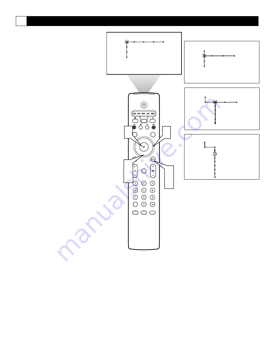 Philips 55-PROJECTION TV PIXEL PLUS 55PL9774-37B Directions For Use Manual Download Page 60