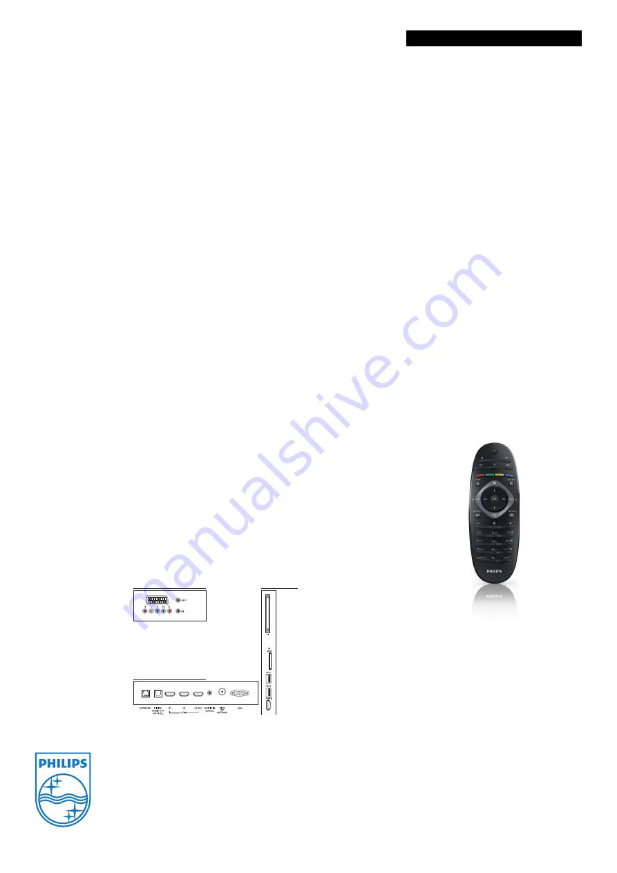 Philips 55PFL7606H Specifications Download Page 3