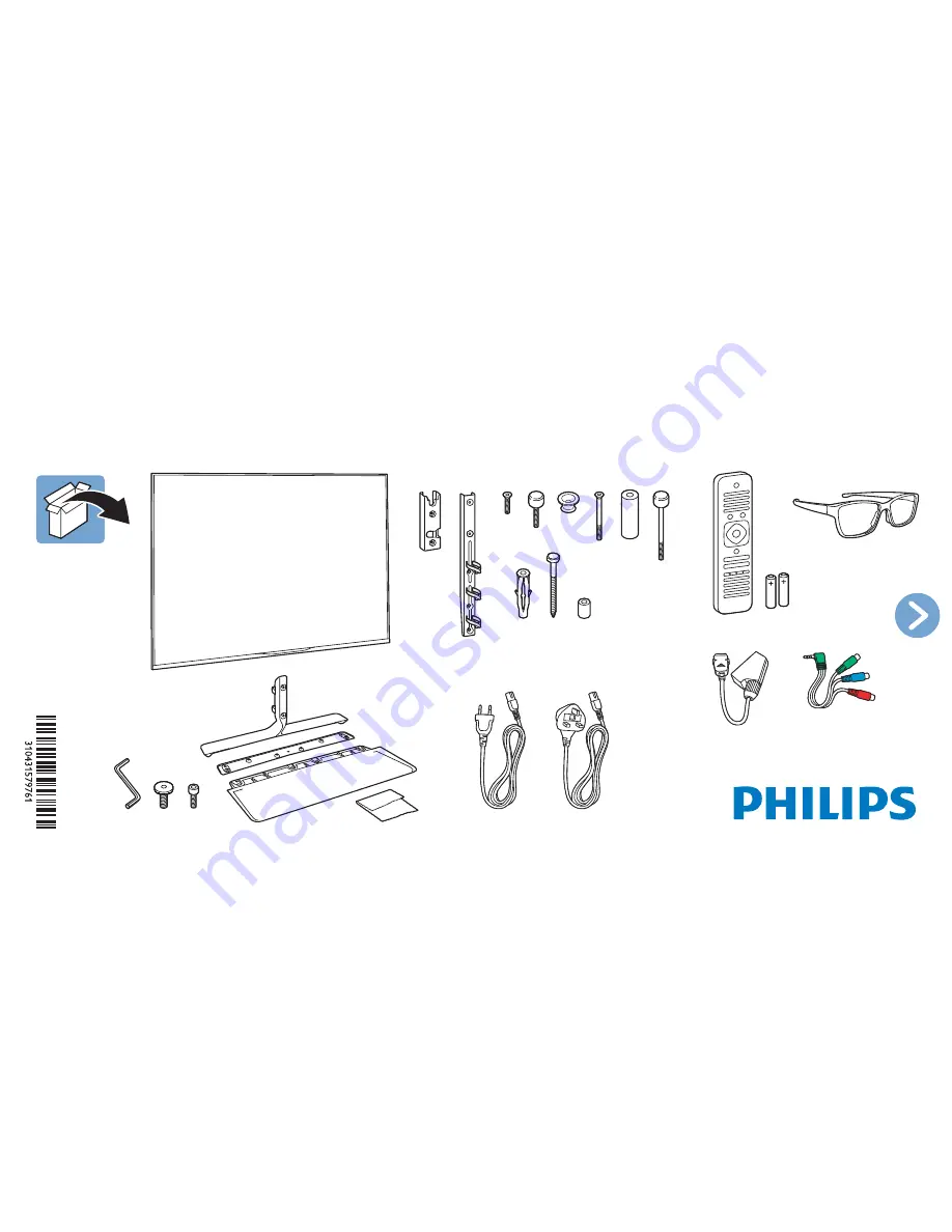 Philips 60PFL8708 Instruction Download Page 1